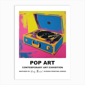 Poster Music Box Pop Art 2 Art Print