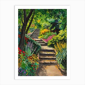 Postman S Park London Parks Garden 3 Painting Art Print
