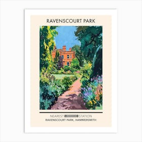 Ravenscourt Park London Parks Garden 3 Art Print