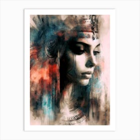 Cleopatra Portrait Artwork 51 Art Print