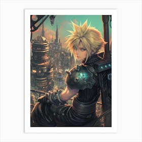 Final Fantasy 1 Art Print