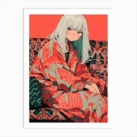 Manga Nation No 5 Art Print
