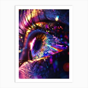 Psychedelic Eye 1 Art Print