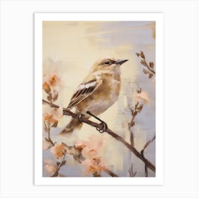 Bird Painting Mockingbird 1 Art Print