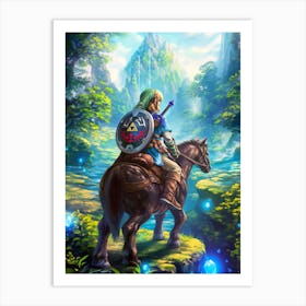 Legend Of Zelda Breath Of The Wild 1 Art Print