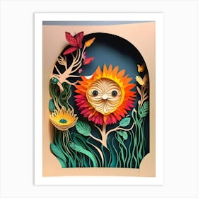 Sun-Reimagined 1 Art Print