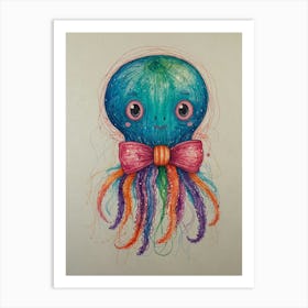 Octopus 41 Art Print