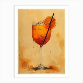 Aperol Spritz Art Print 356 Art Print