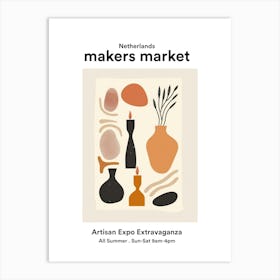 Netherlands Artisan Expo Extravaganza Poster Art Print