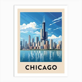 Chicago Travel Poster 17 Art Print