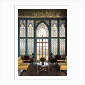 Topkapi Palace Pixel Art 3 Art Print