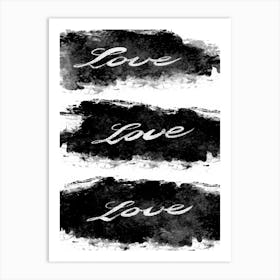 Love Love Love Art Print