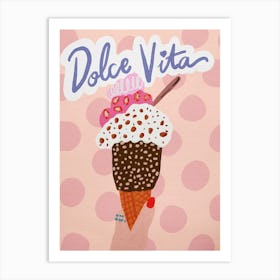 Dolce Vita Art Print