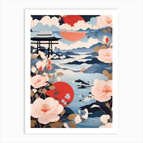 Asian Landscape 3 Art Print