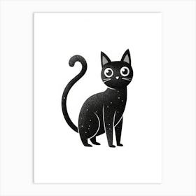 Black Cat 11 Art Print