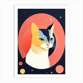 Cat In Space 1 Art Print