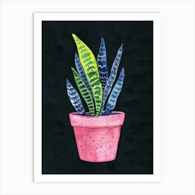 Plant In A Pot 38 Art Print