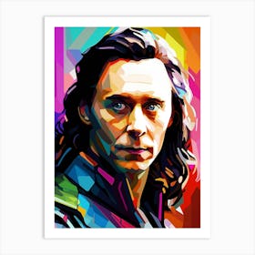 Loki Popart 1 Art Print