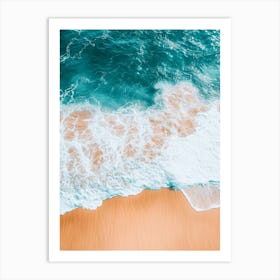 Beach - Beach Stock Videos & Royalty-Free Footage 6 Art Print