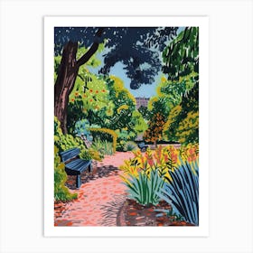 Southwark Park London Parks Garden 3 Painting Art Print