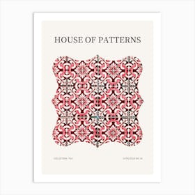 Tile Pattern Poster 29 Art Print