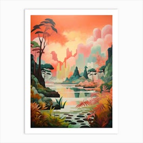 Island Abstract Minimalist 10 Art Print