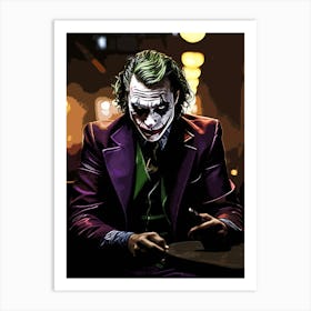 Joker 4 Art Print