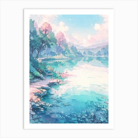 Lakeside Art Print