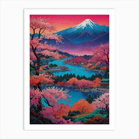 Mt Fuji 4 Art Print