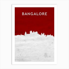 Bangalore India Art Print