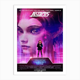 Ready player one art3mis Art Print