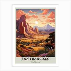 San Francisco Travel Art Print