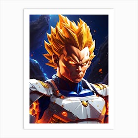 Vegeta Synergy 2 Art Print