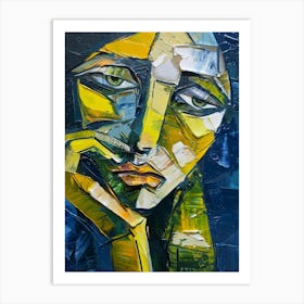 Abstract Of A Woman 77 Art Print