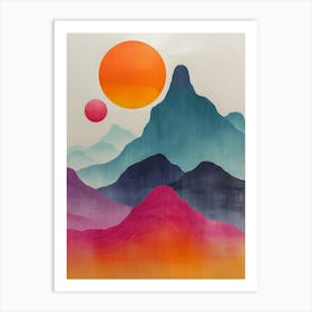 'Sunrise' 104 Art Print