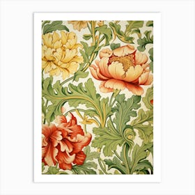 Floral Wallpaper 5 Art Print