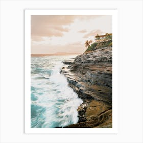 Warm California Scenery Art Print