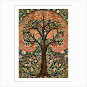 William Morris Tree Of Life 6 Art Print