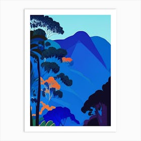 Blue Mountains National Park Australia Pop Matisse Art Print