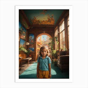 Child In A Room Art Print