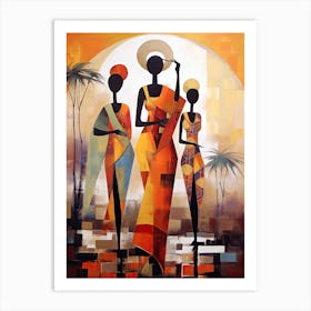 African Art Print Art Print