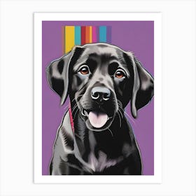 Black Labrador Retriever 2 Art Print