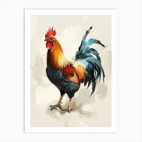 Rooster 6 Art Print