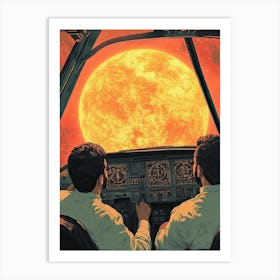 Nasa Astronauts Art Print