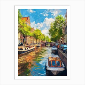 Amsterdam Canals Art Print