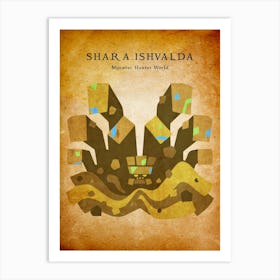 Shara Ishvalda Vintage Art Print