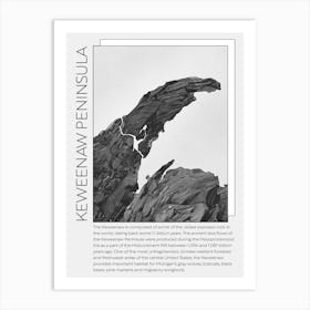 Keweenaw Peninsula (BOOK) V3 Art Print