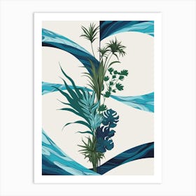 Tropical Plants Art Print