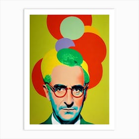 Stanley Tucci Colourful Pop Movies Art Movies Art Print