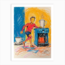 Coffee Maker 1 Art Print